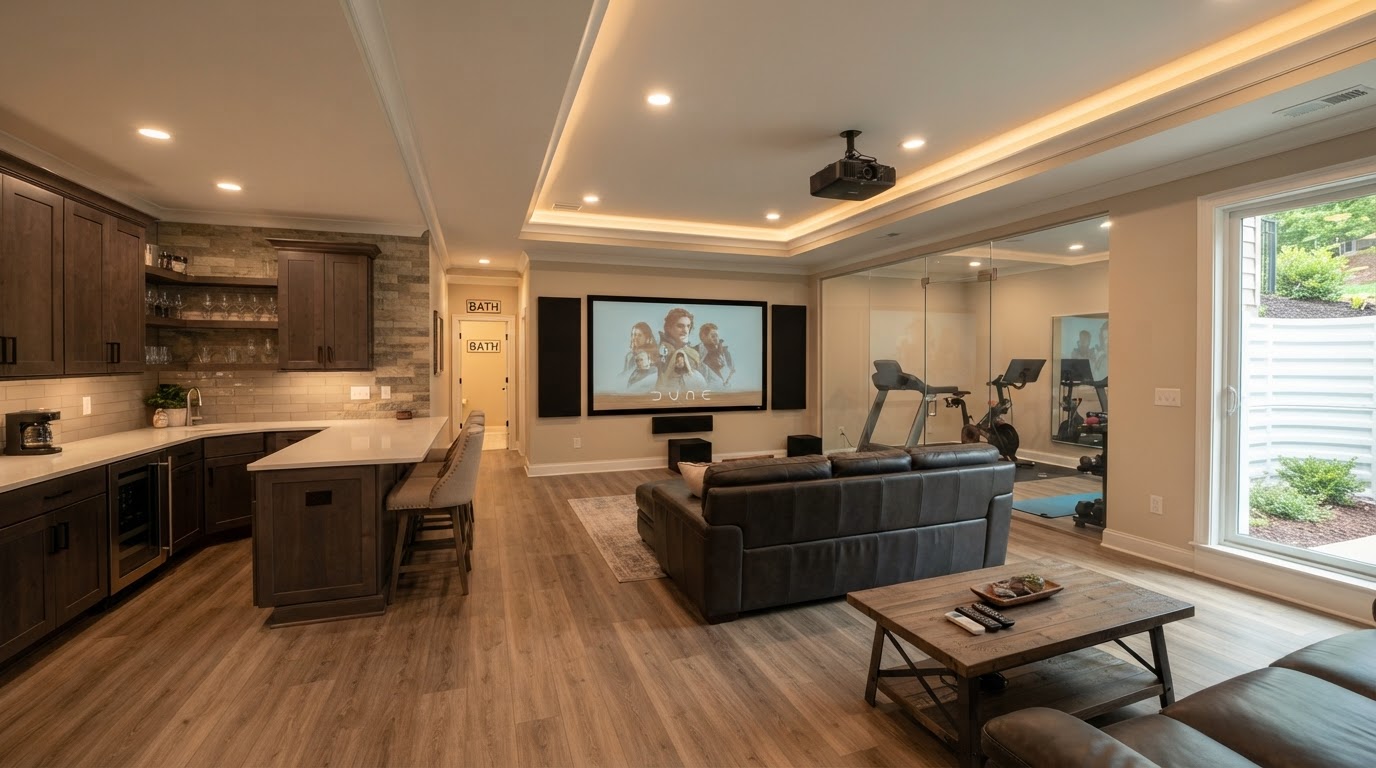 Basement Finishing in Rockville, MD