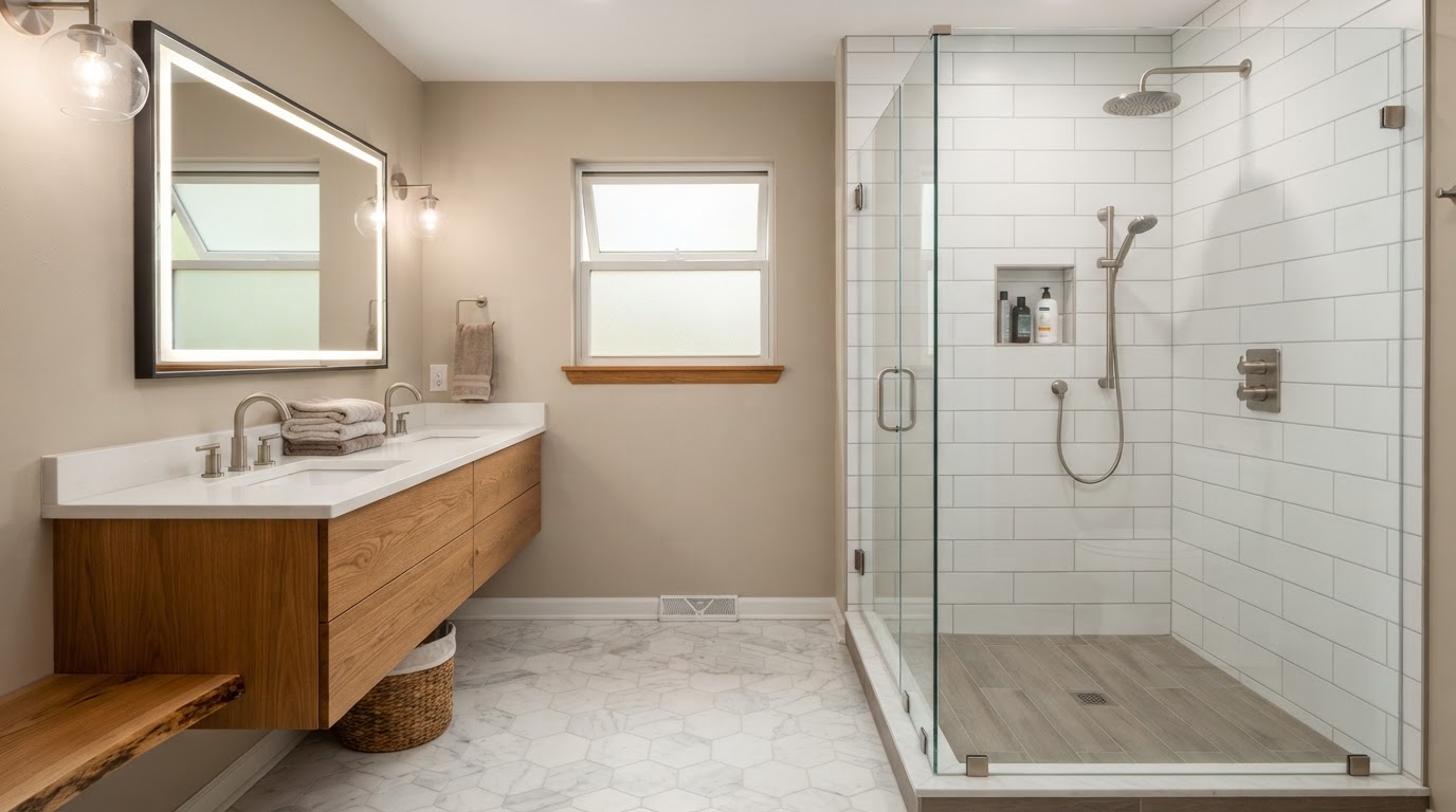 Bathroom Remodeling project in Maryland