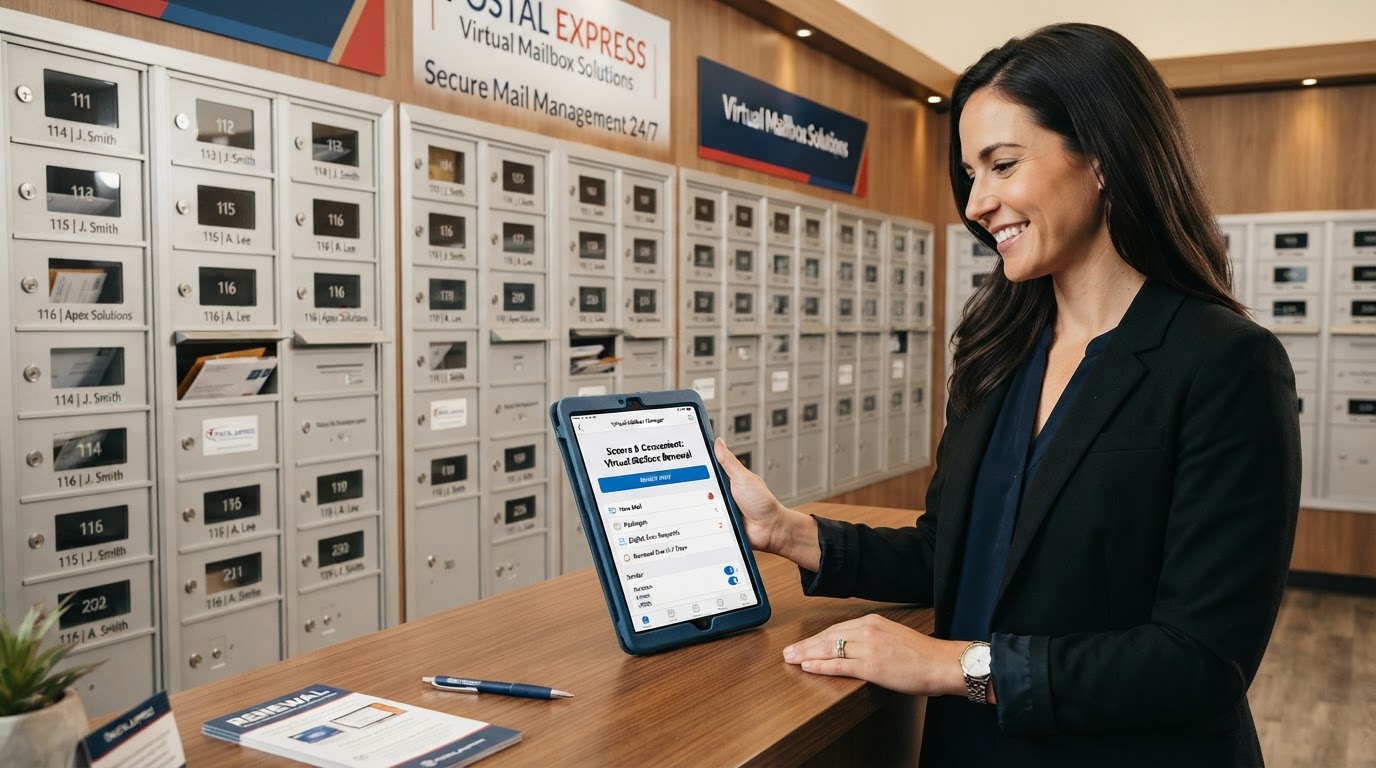 PostalAnnex Murfreesboro virtual mailbox renewal service with secure mailboxes and digital mail management