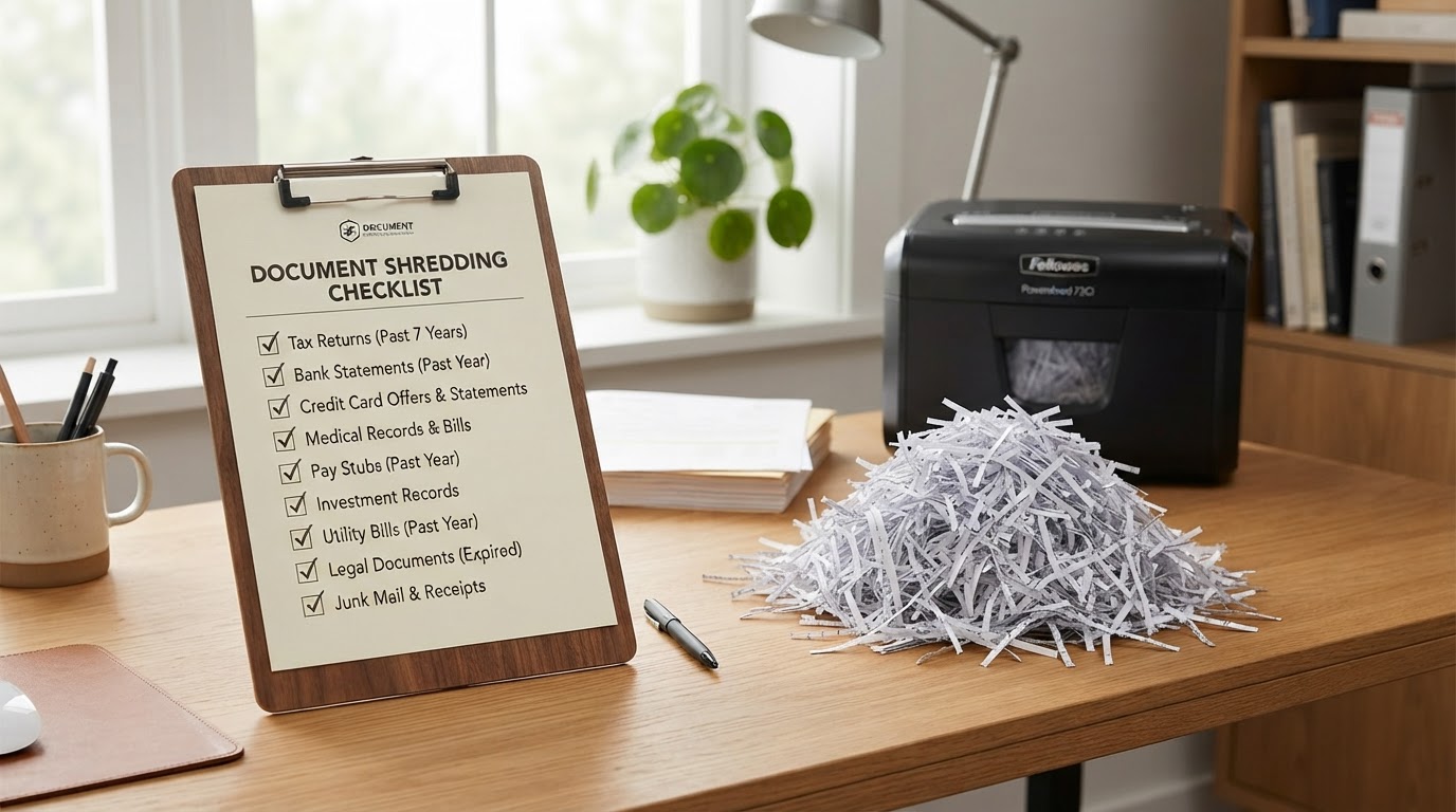 What Documents Should You Shred? A Guide & Checklist for Murfreesboro, TN