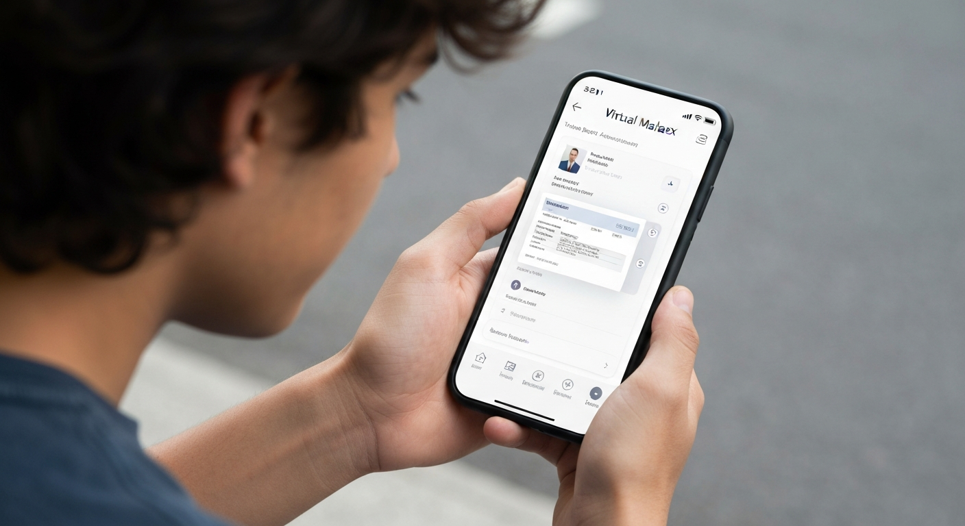 Managing virtual mail on a mobile device