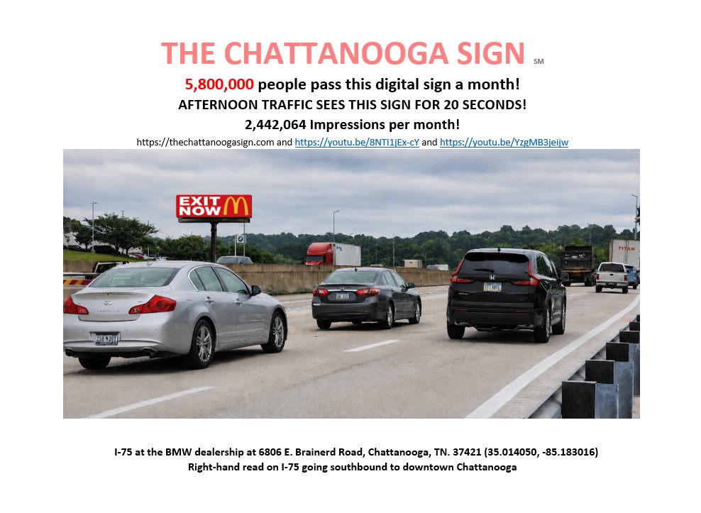 Chattanooga Sign Stats 1