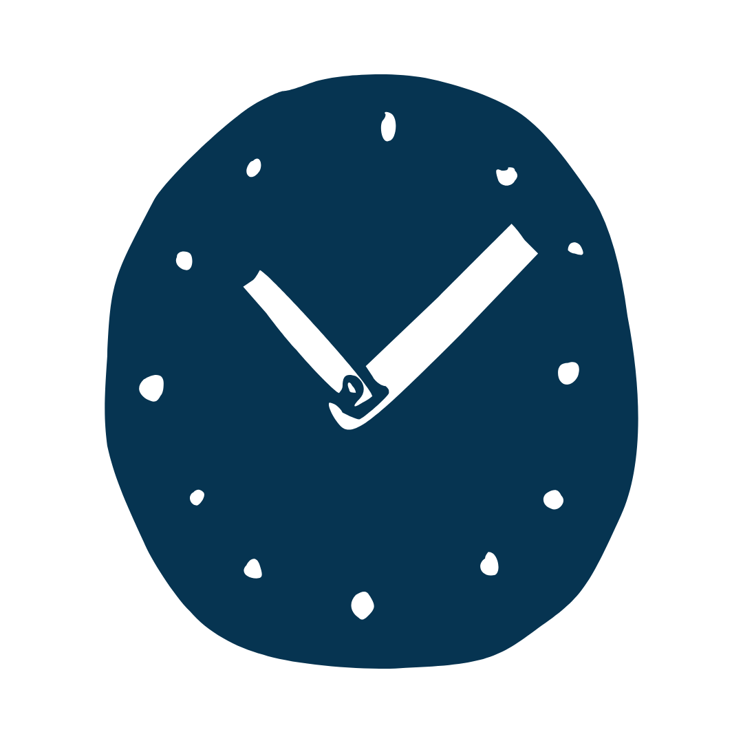 clock doodle