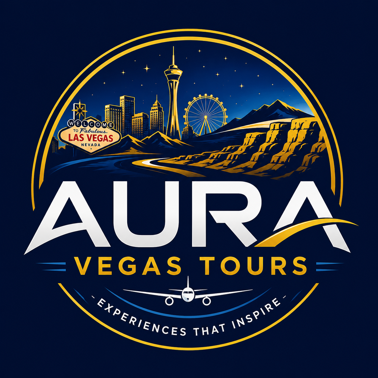 Aura Vegas Tours Logo