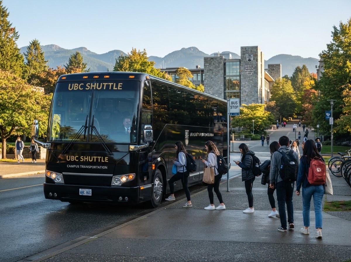 College & University Transport in Vancouver