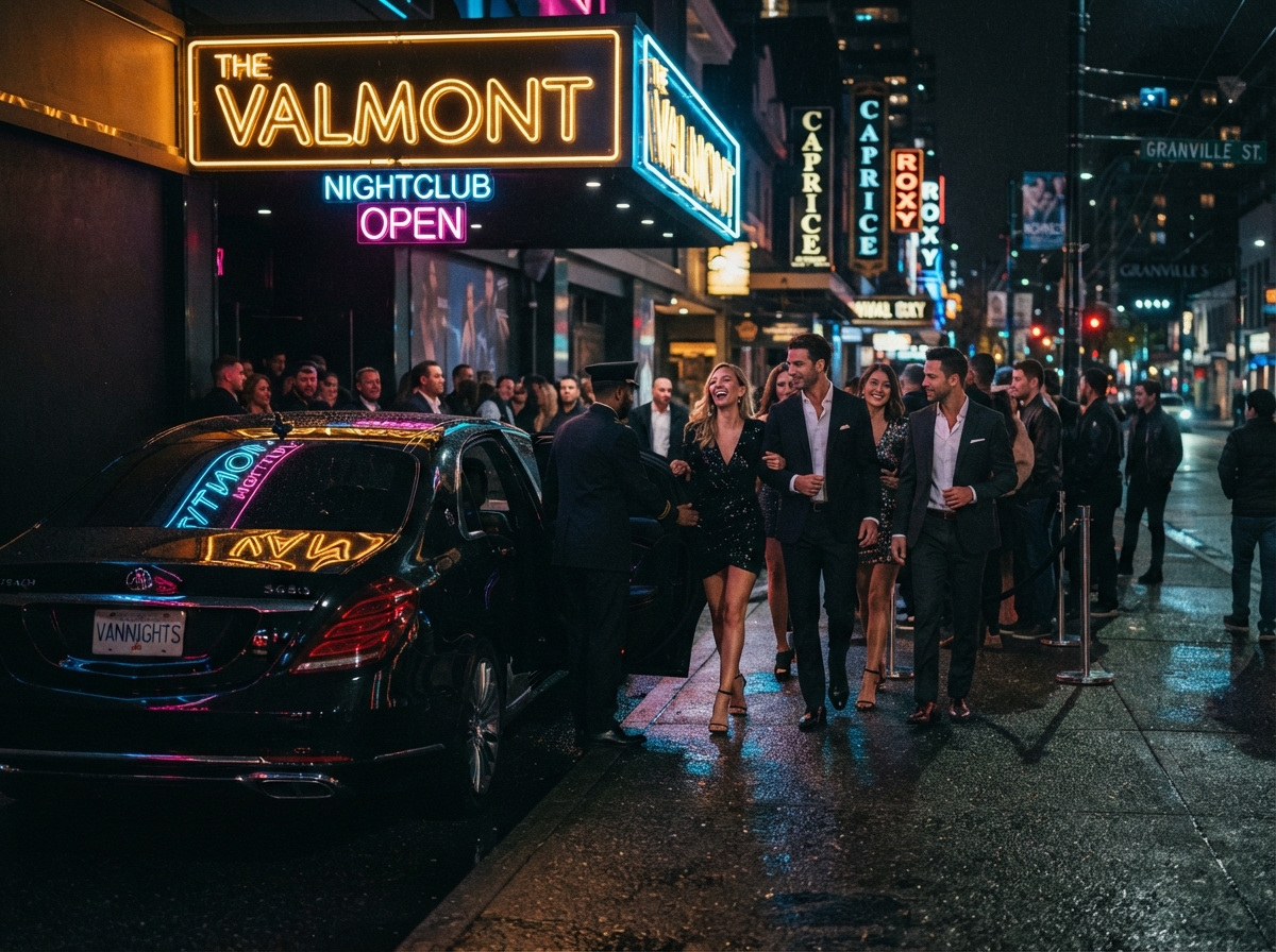 Night Clubs Limo Service in Vancouver