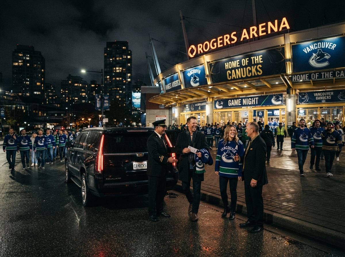 Canucks Games Limos in Vancouver