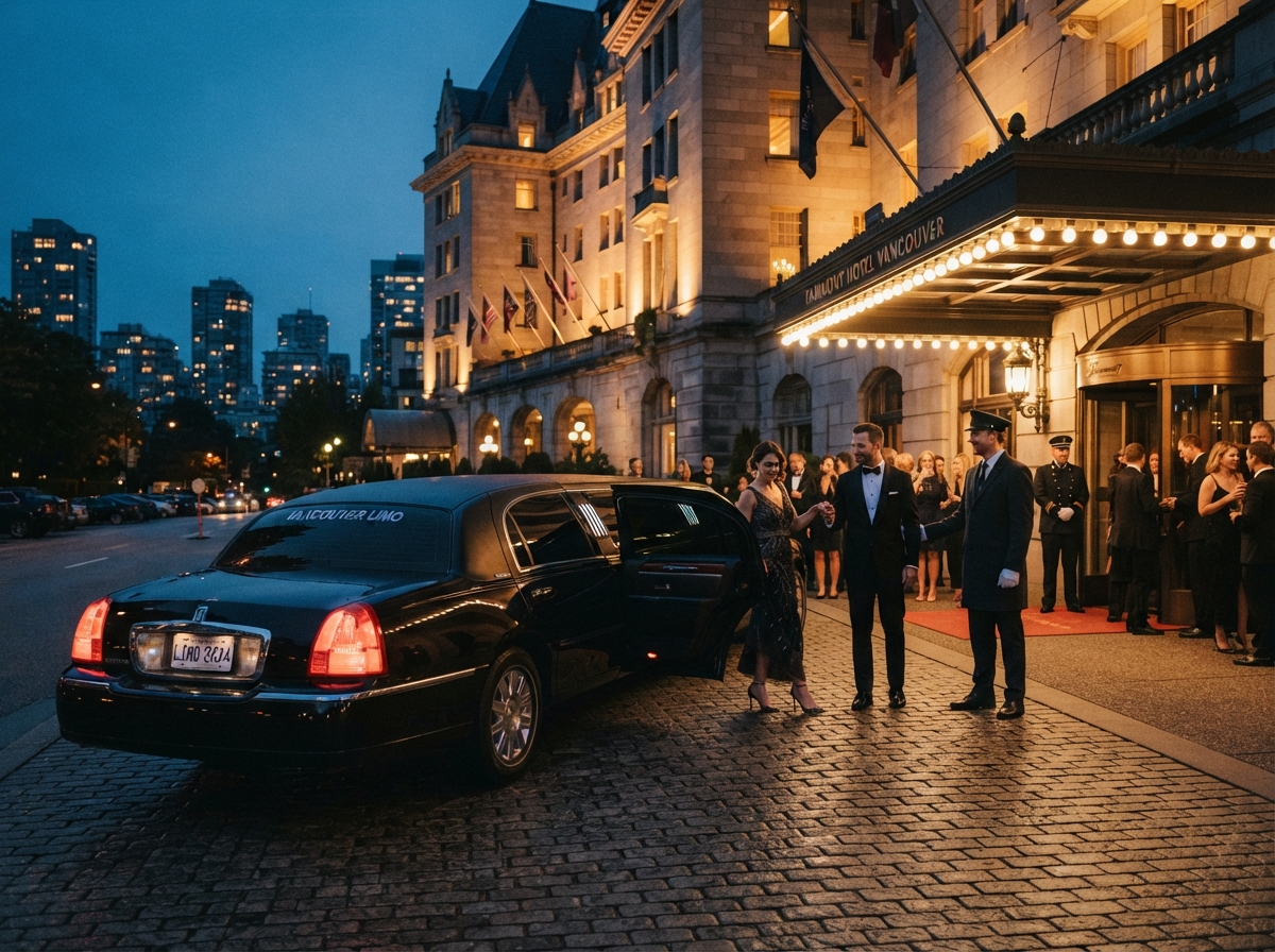 Stretch Sedan Limousine in Vancouver
