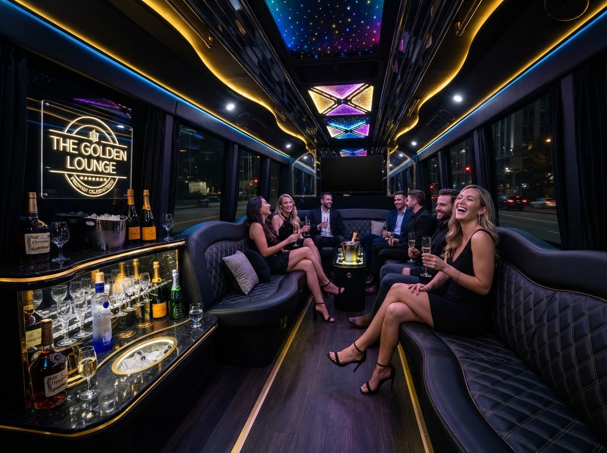 Luxury Party Bus Rental in Vancouver
