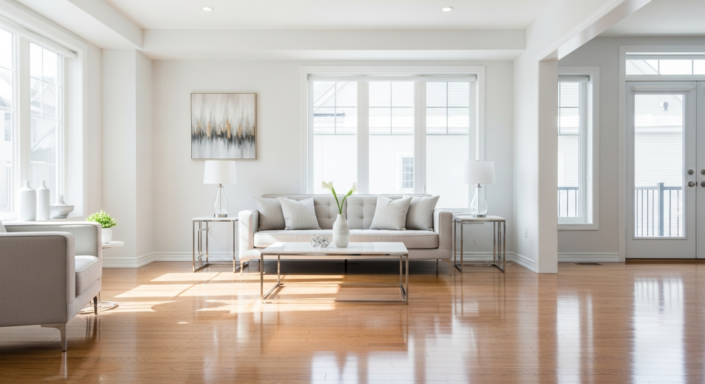 Residential house cleaning service in Blacktown - spotless living room