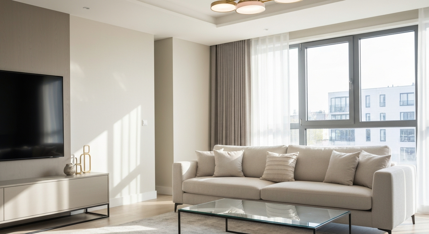 Intérieur résidentiel impeccable