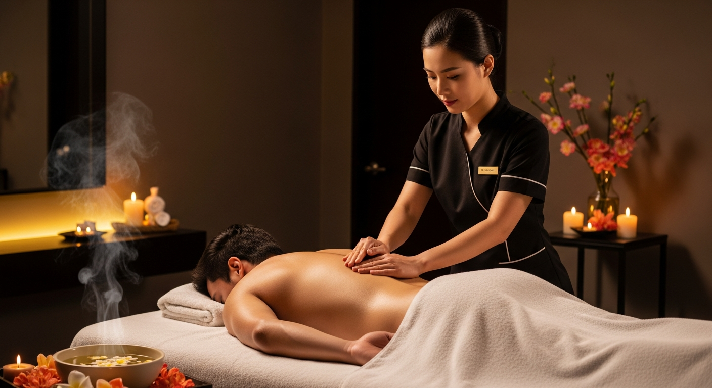 Sensual luxury massage therapy