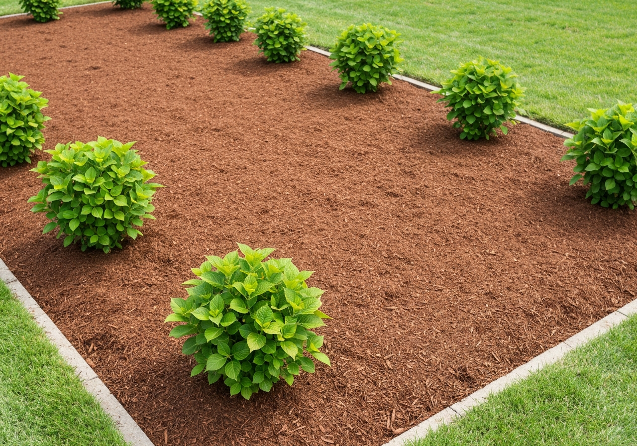 Mulch installation