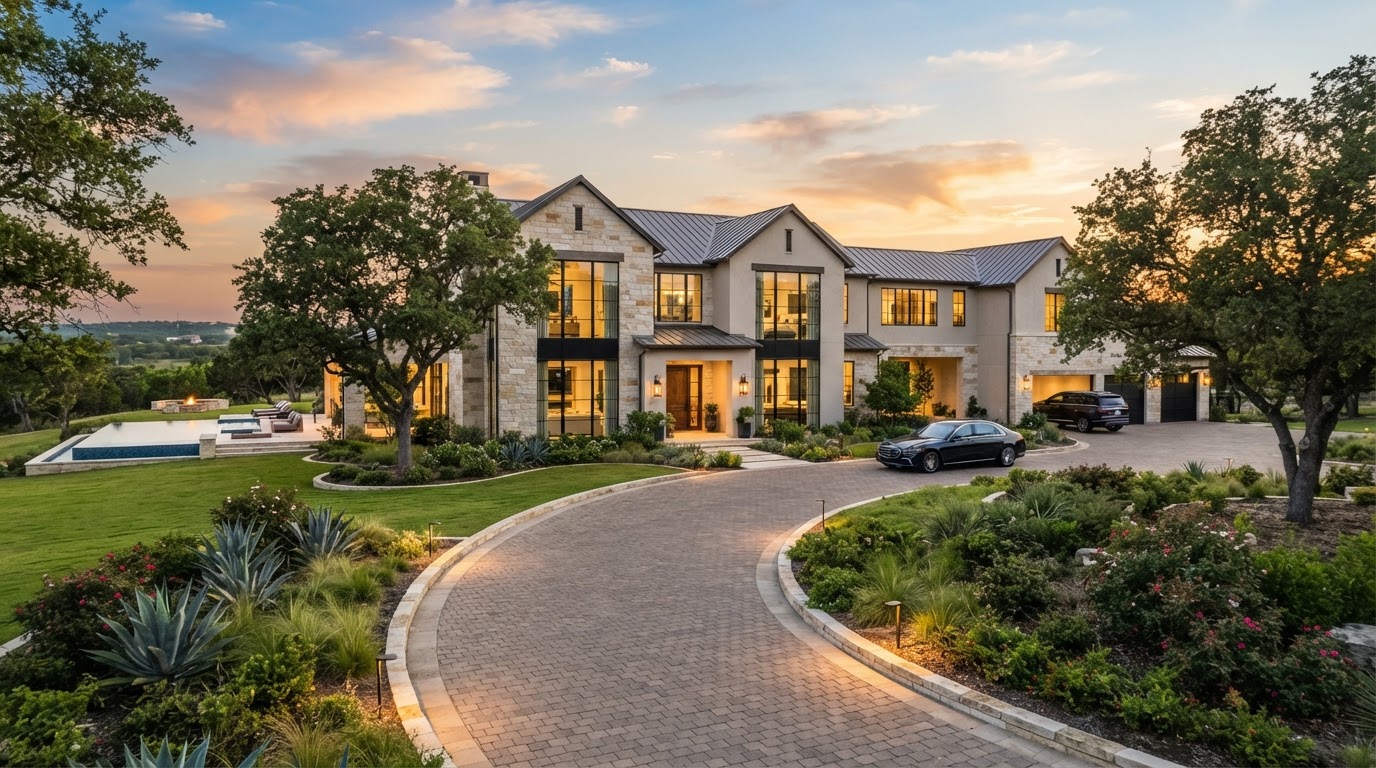 Super jumbo loan financing for luxury custom homes in Texas