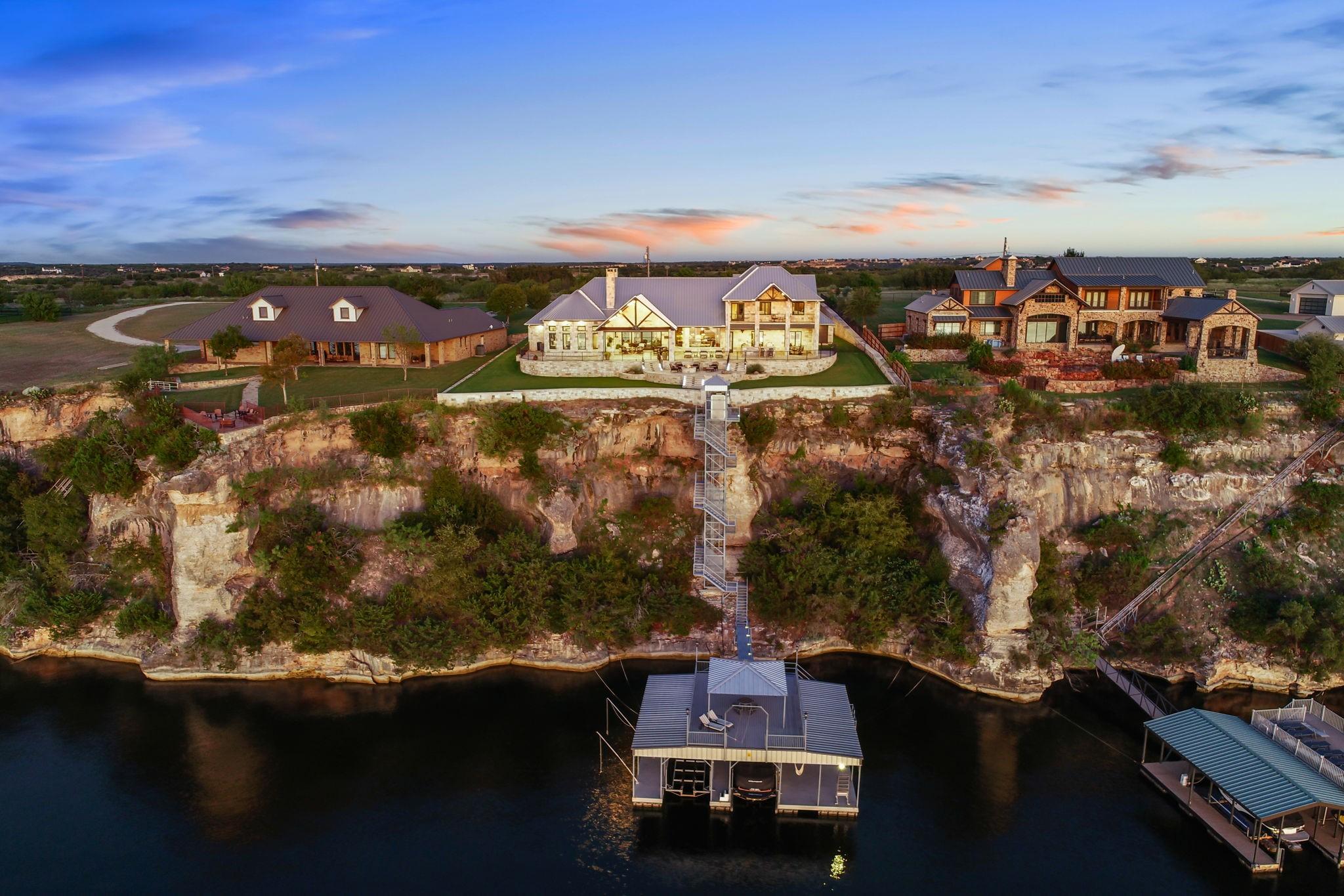 Luxury Lakefront Living at Gaines Bend on Possum Kingdom Lake