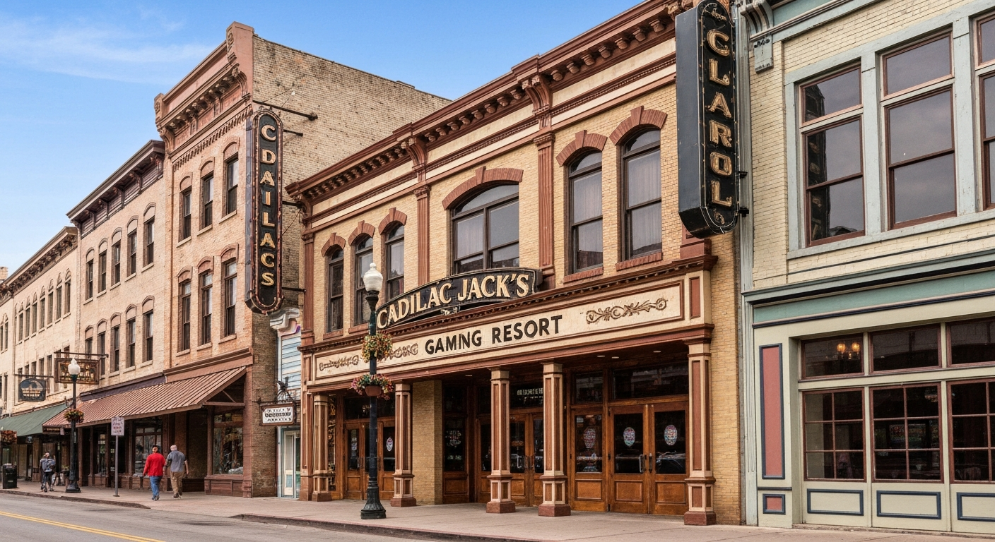 Cadillac Jack's Gaming Resort in downtown Deadwood