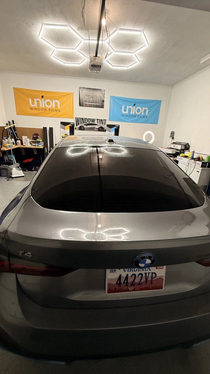 Window tint installation 8