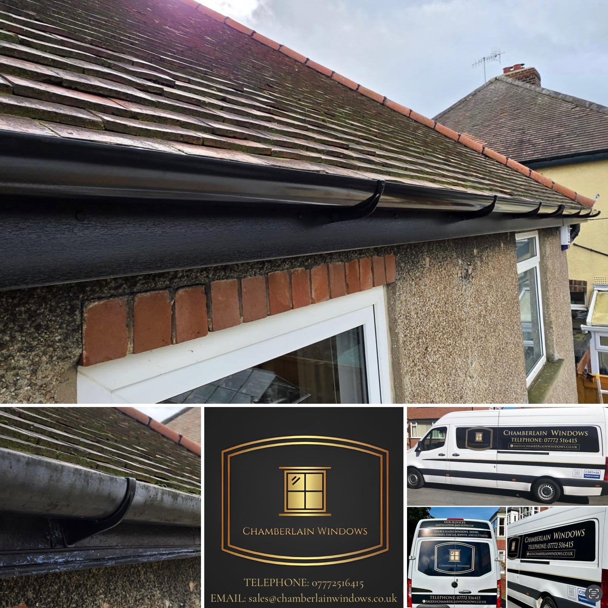 Chamberlain Windows Fascias & Guttering installation 4