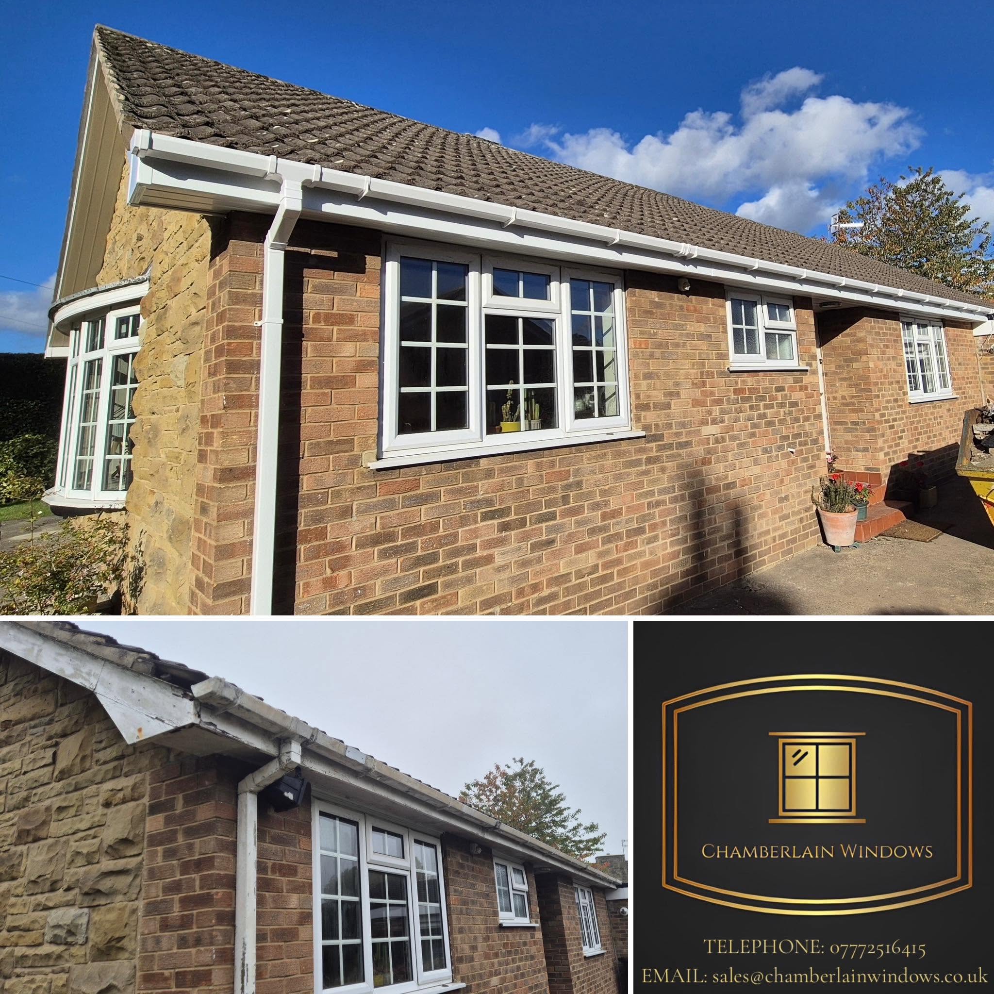 Chamberlain Windows Fascias & Guttering installation 5