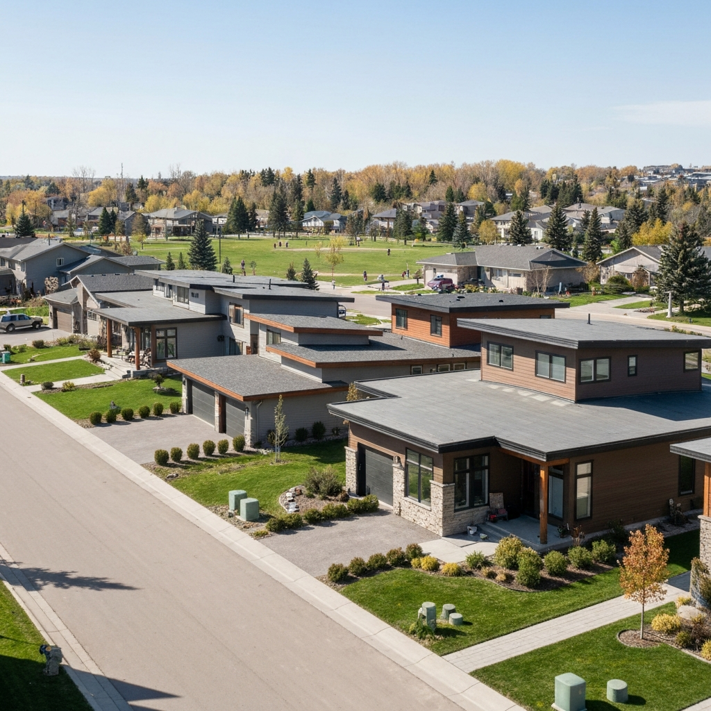 Modern prairie homes in Lloydminster