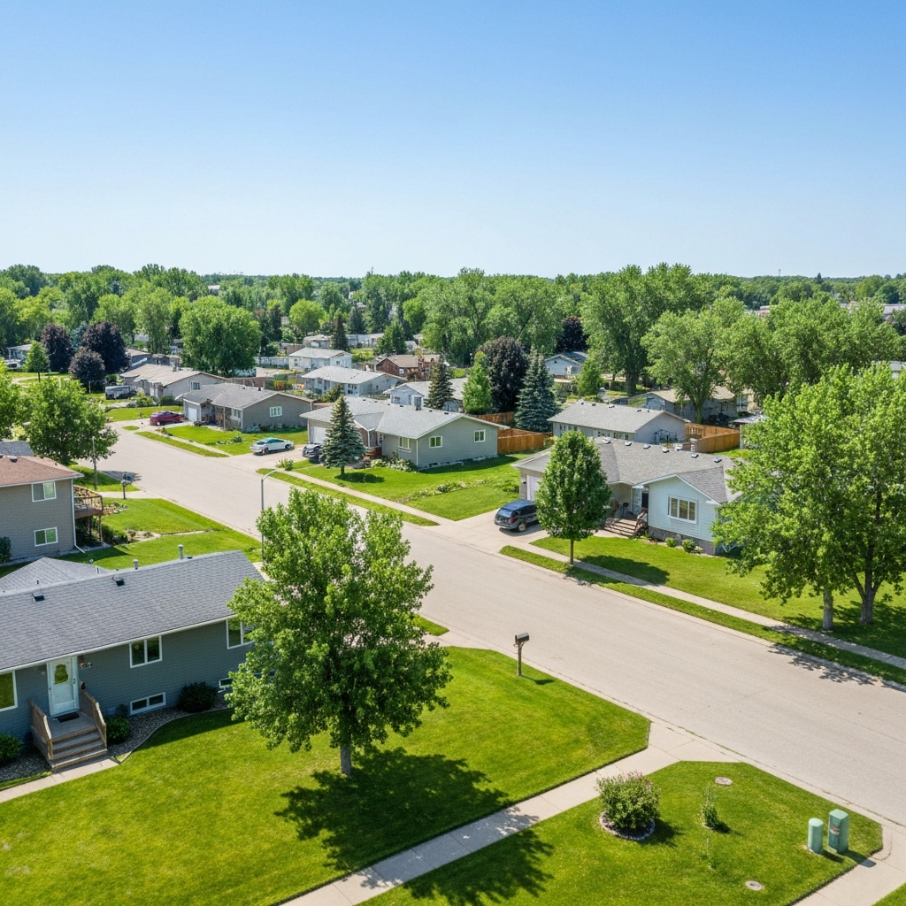 Homes in White City, Saskatchewan