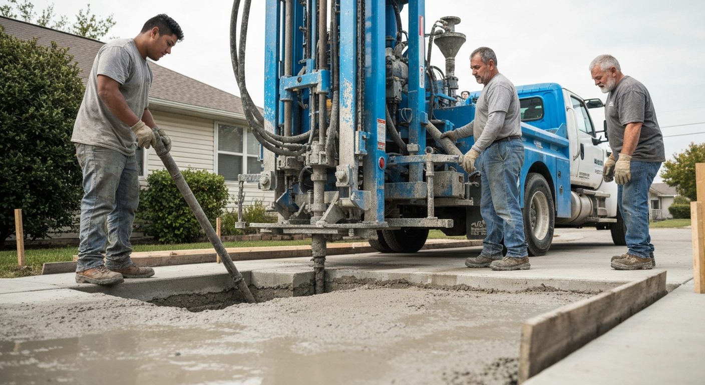 Mudjacking / Slabjacking