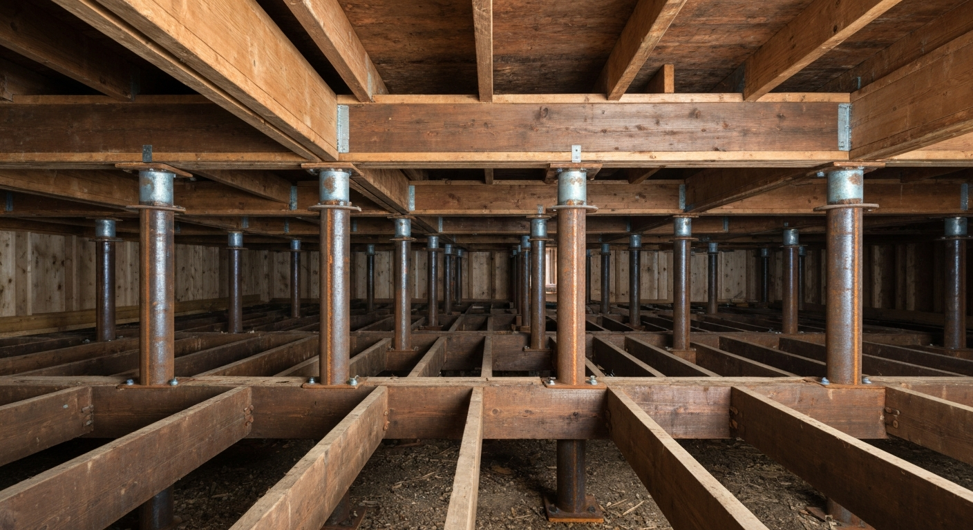 Pier & Beam Support