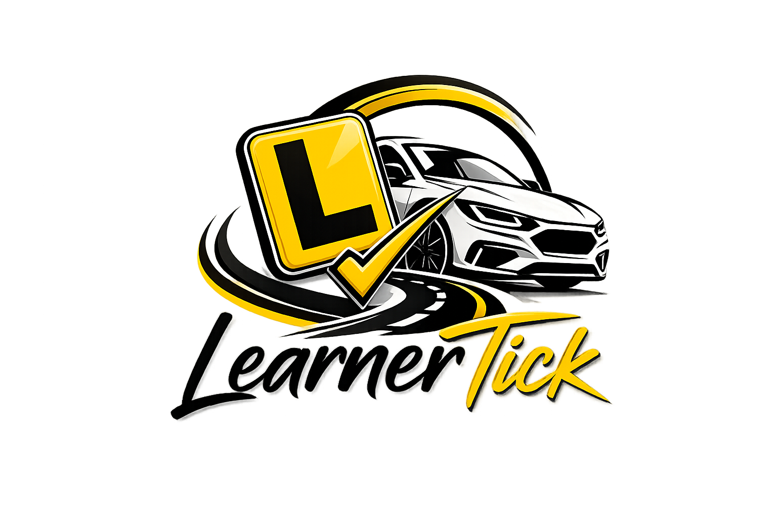 Learner Tick Driving School Logo
