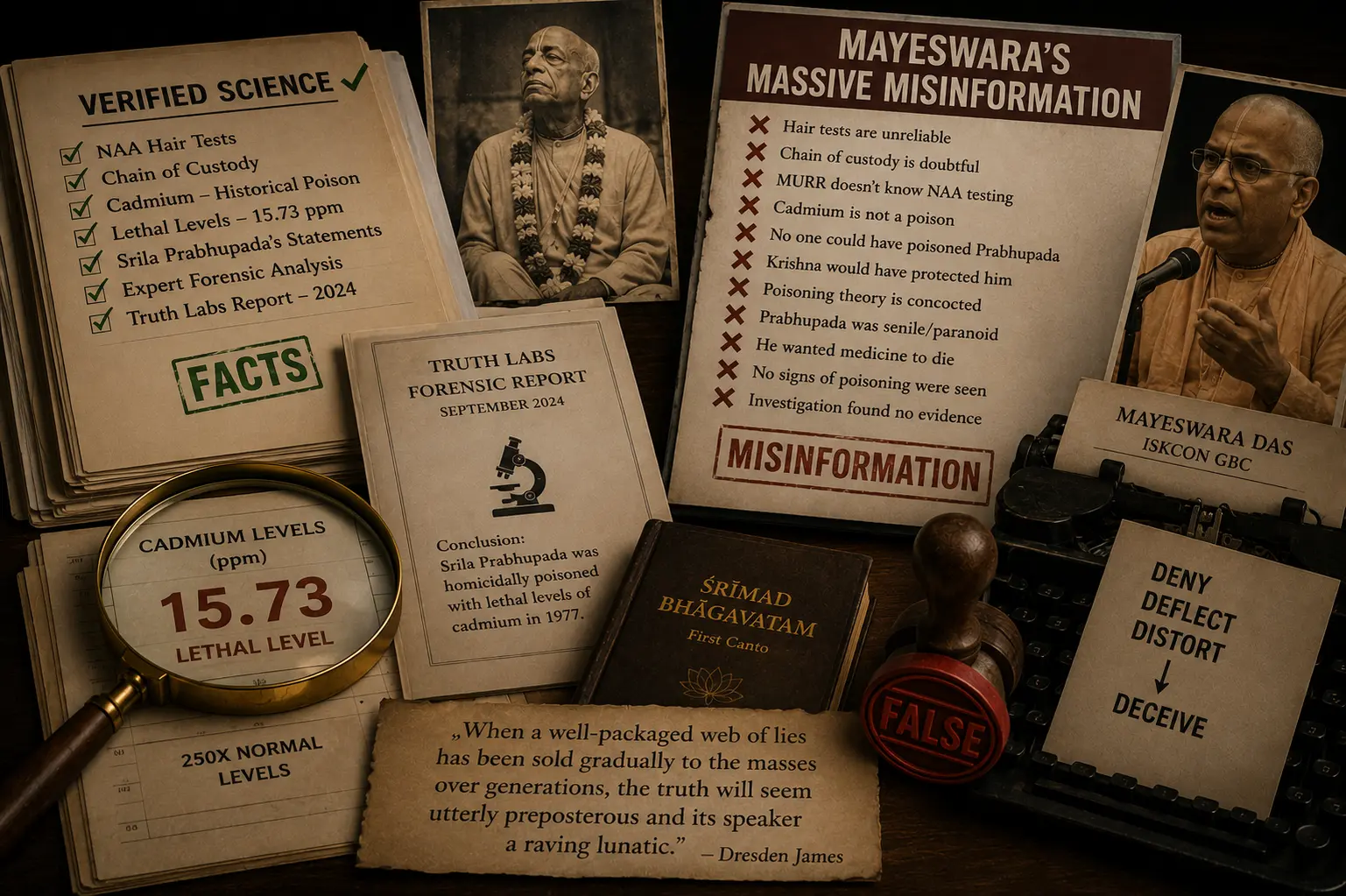 Mayeswara’s Massive Misinformation