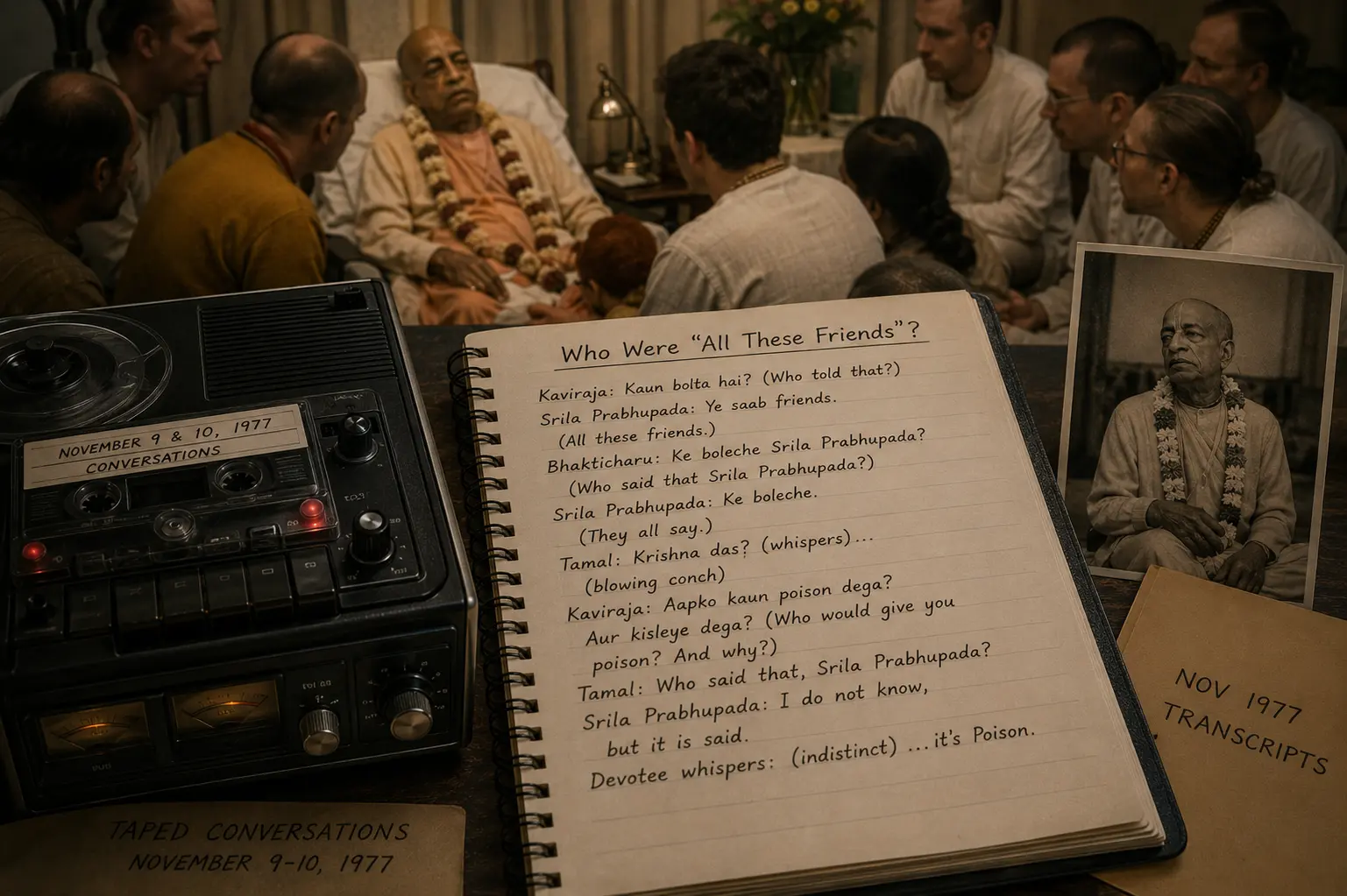 Who Were “All These Friends”?