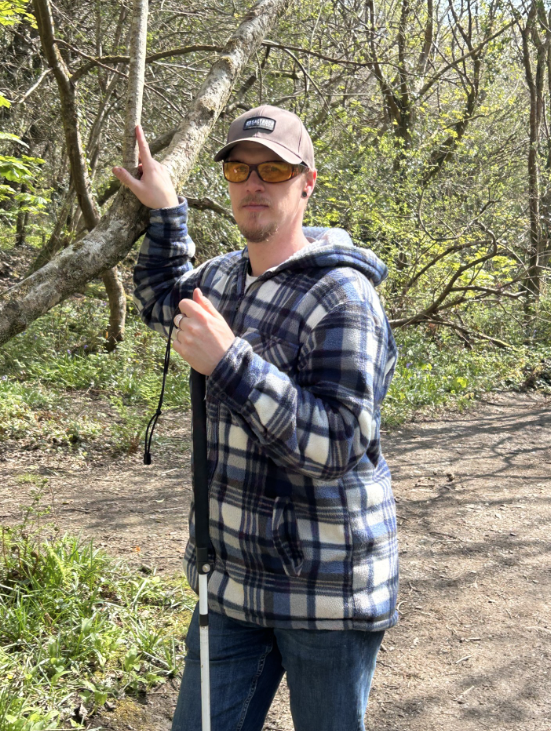 Daniel in forest