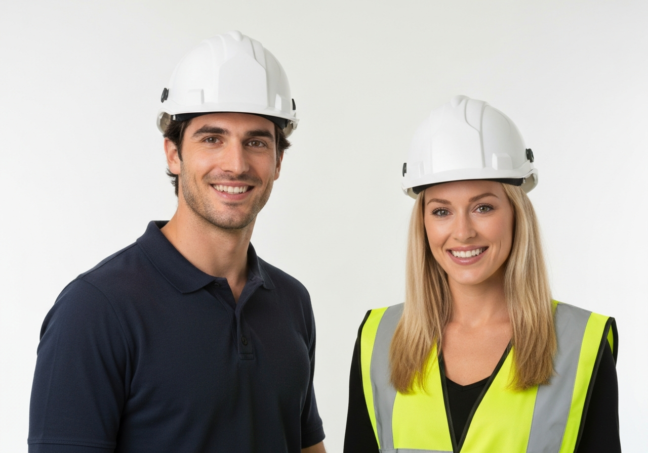Safety Officers in PPE