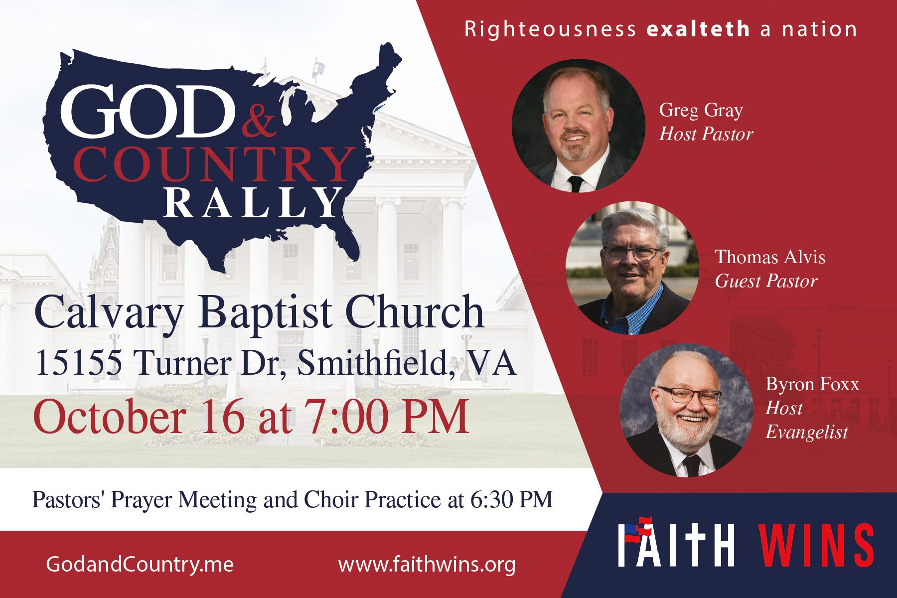 God & Country Rally