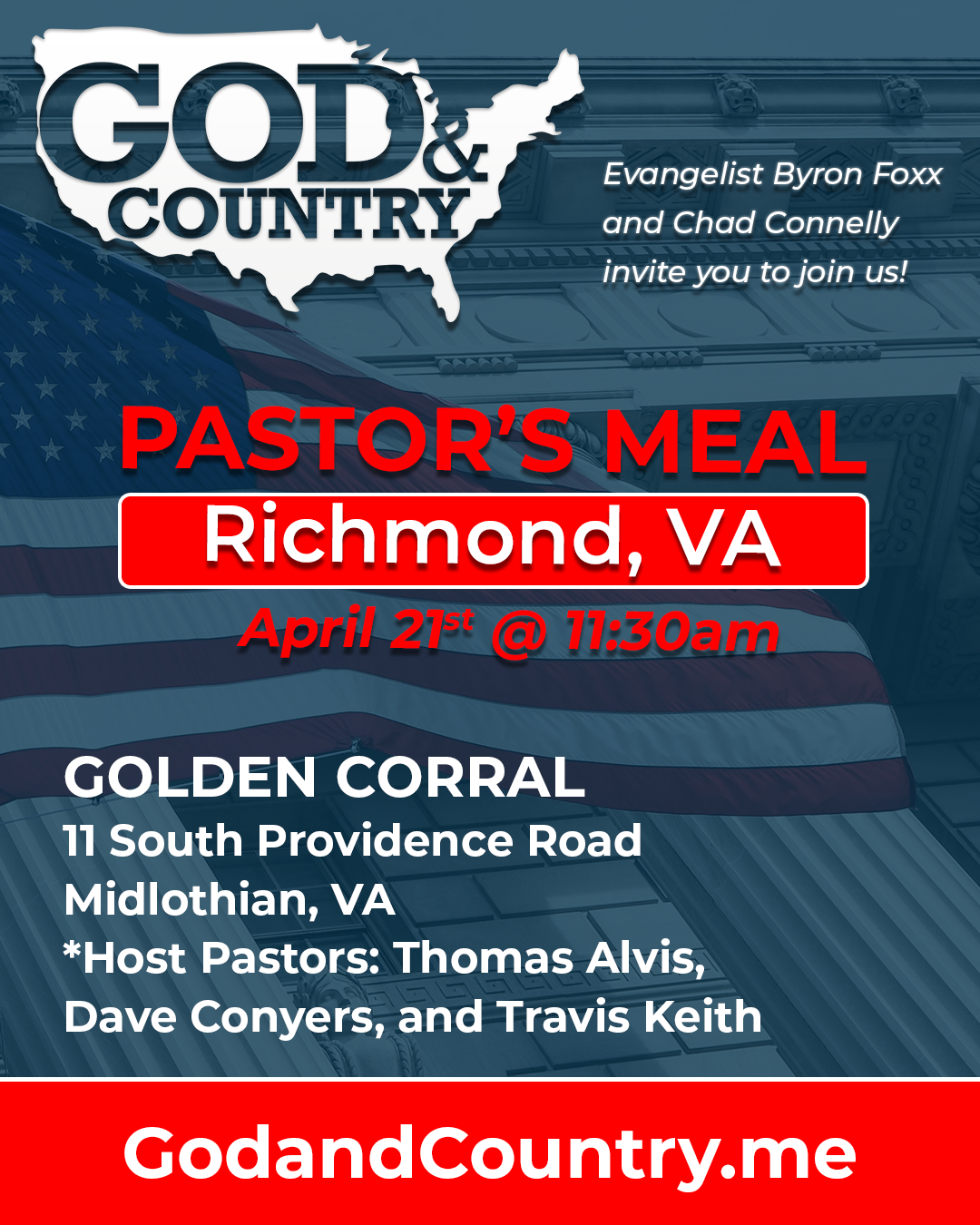 God and Country Meals Apr 21