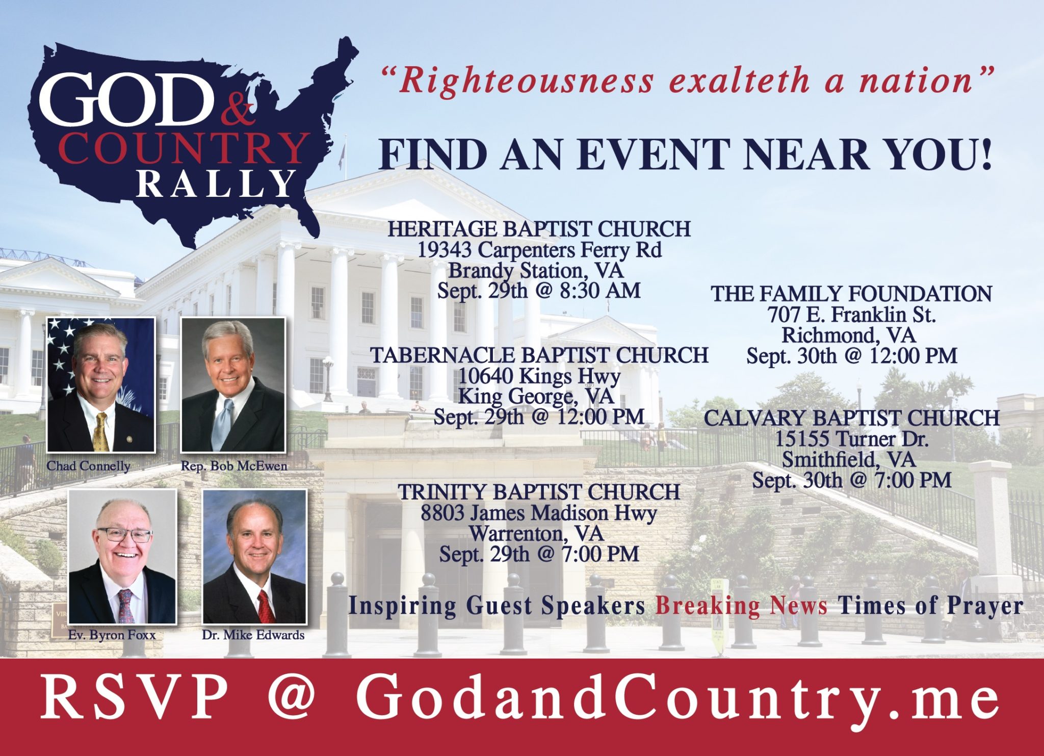 God & Country Rally