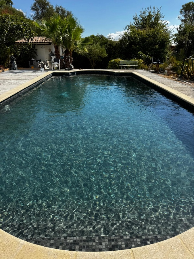 Rénovation de Piscine après travaux par La Fabric, entreprise RGE dans le Var