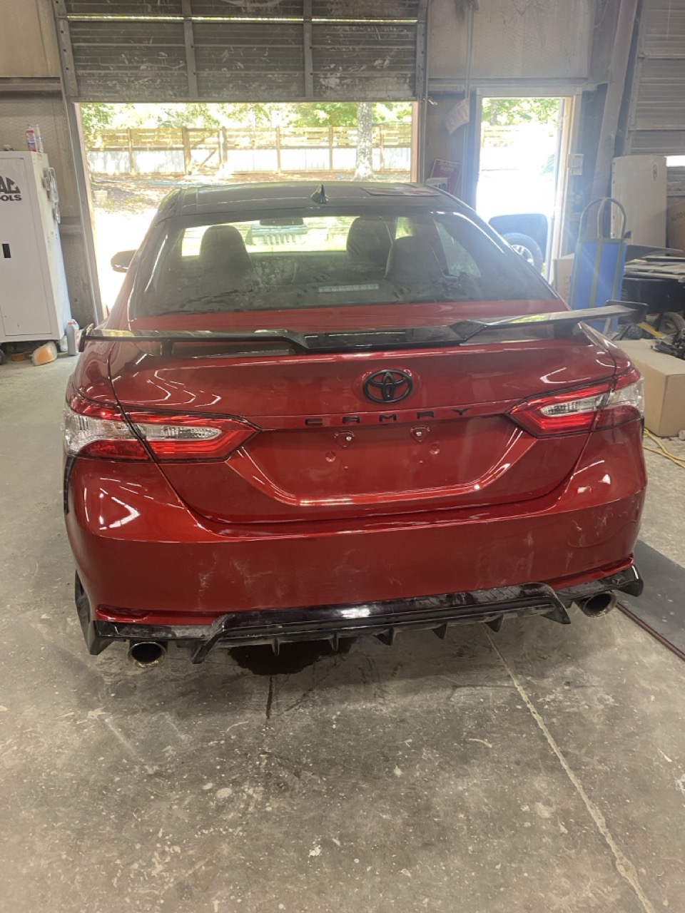 Toyota Camry Rear Bumper Repair - Photo 4