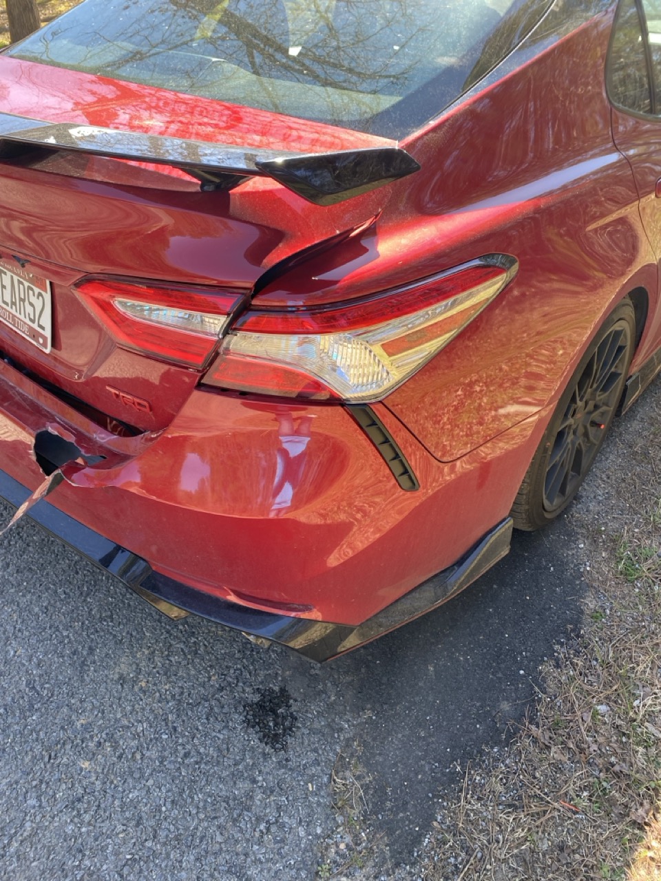 Toyota Camry Rear Bumper Repair - Photo 3