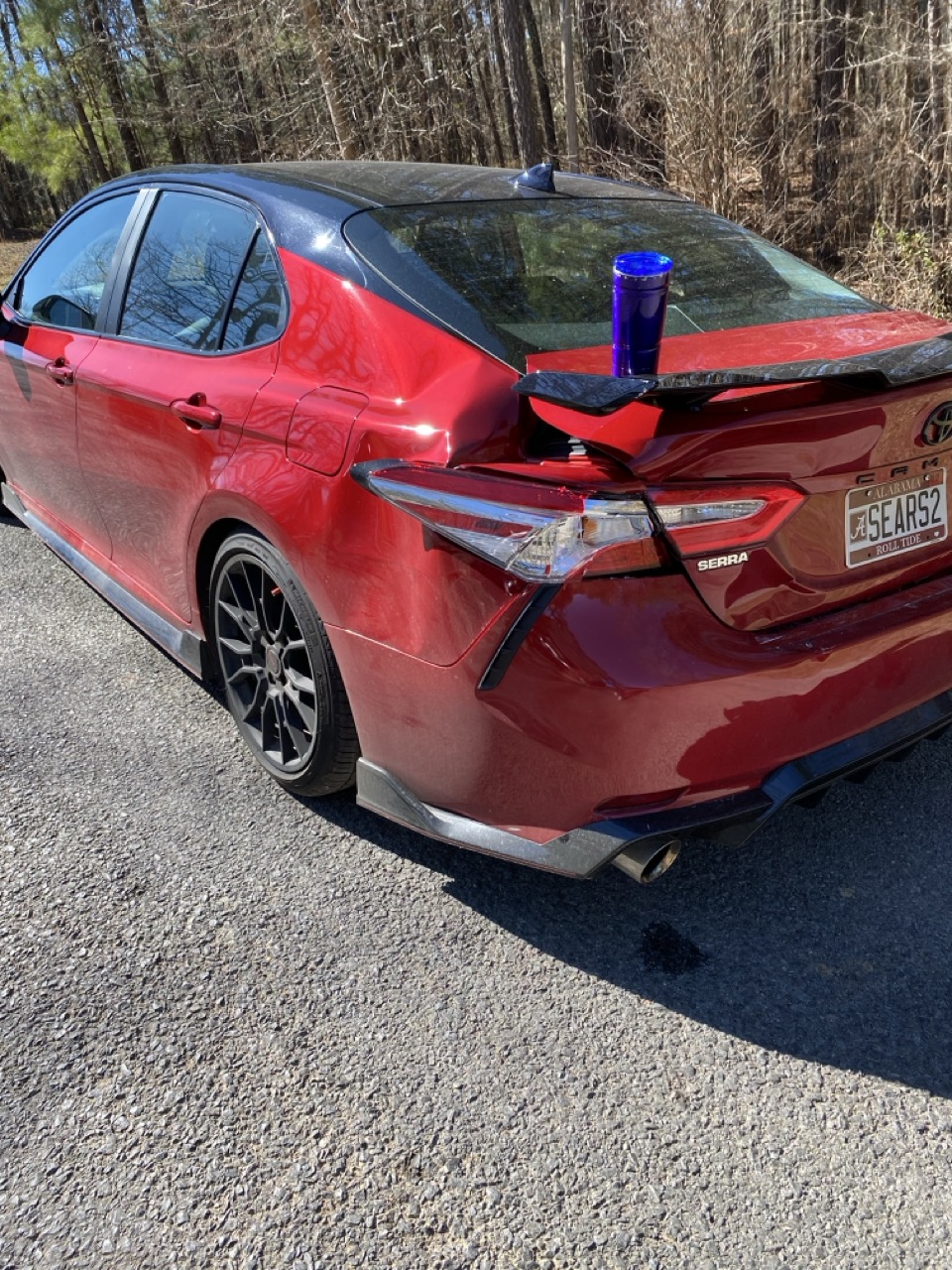 Toyota Camry Rear Bumper Repair - Photo 1