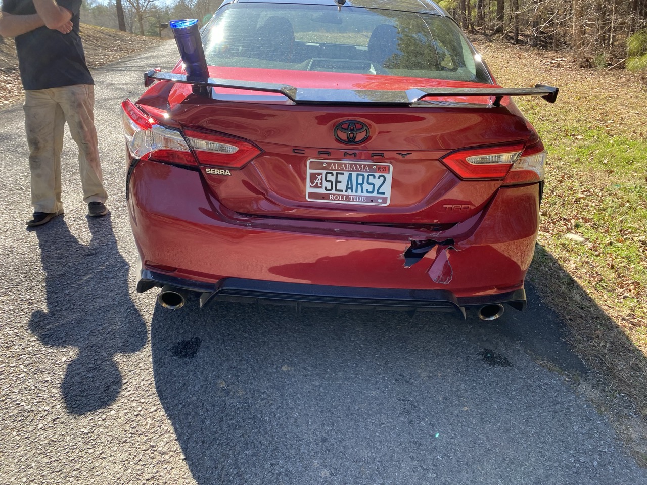 Toyota Camry Rear Bumper Repair - Photo 2