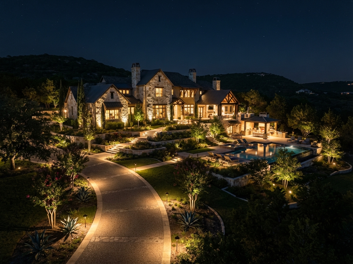 Rob Roy landscape lighting project