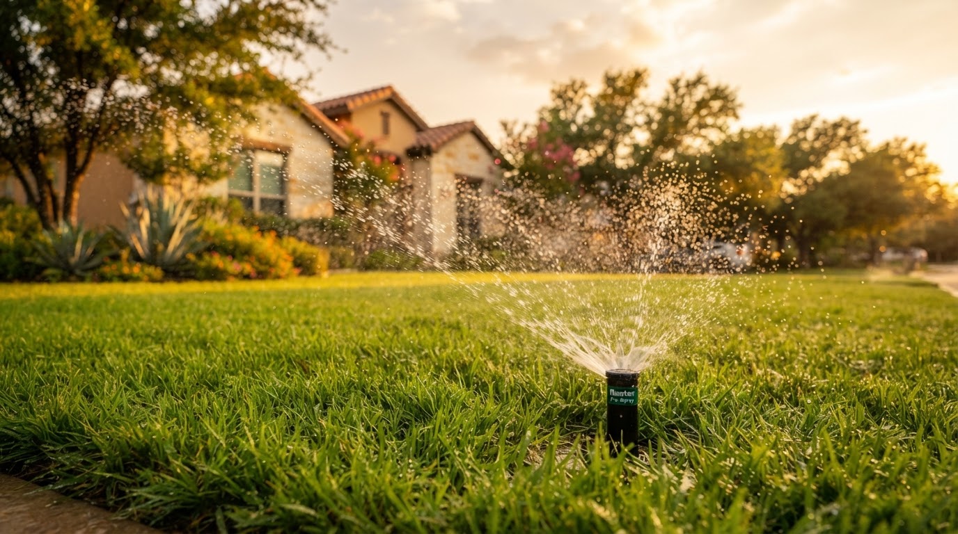 Sprinkler system repair in Austin, Texas