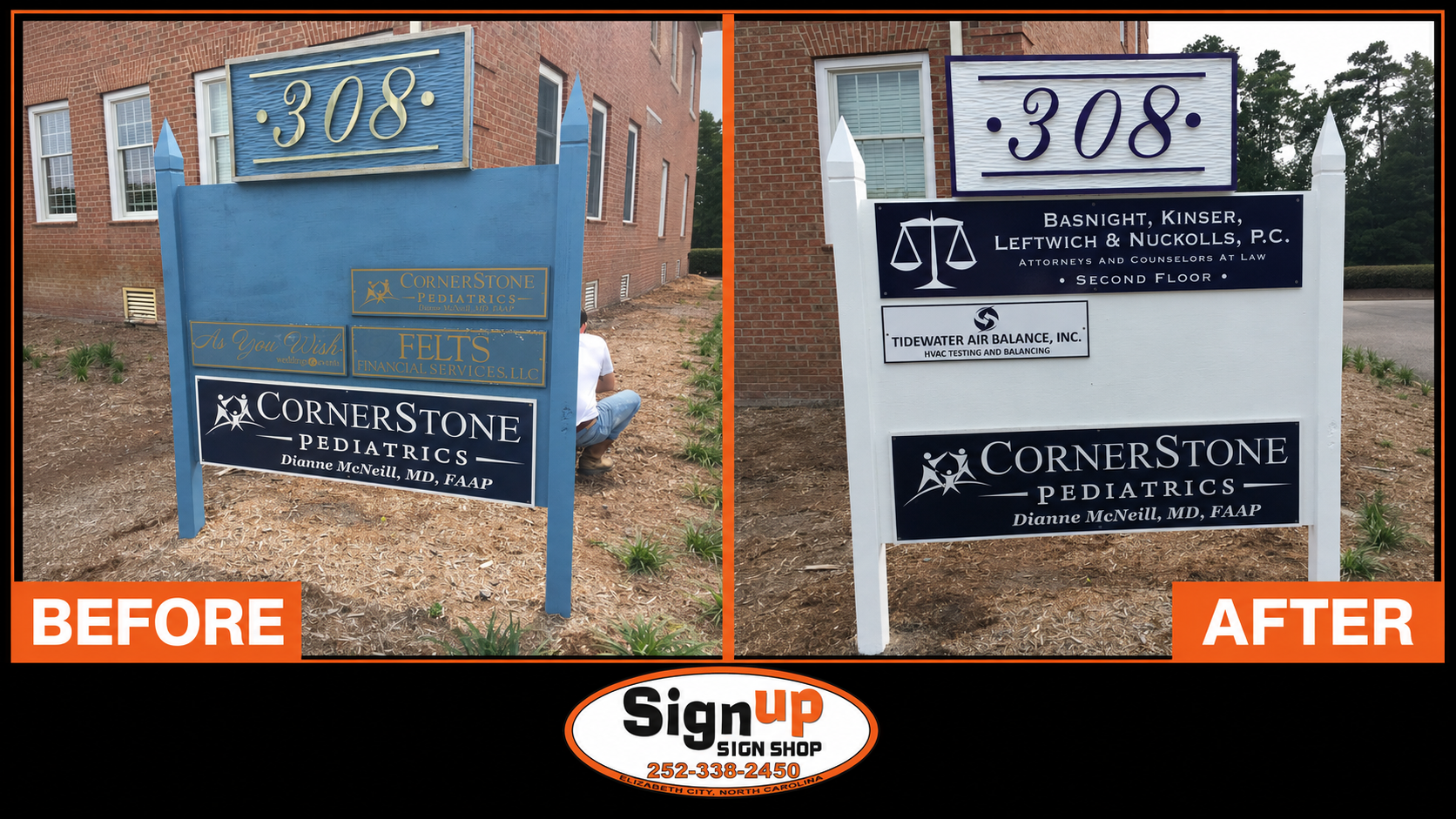 Sign Restoration