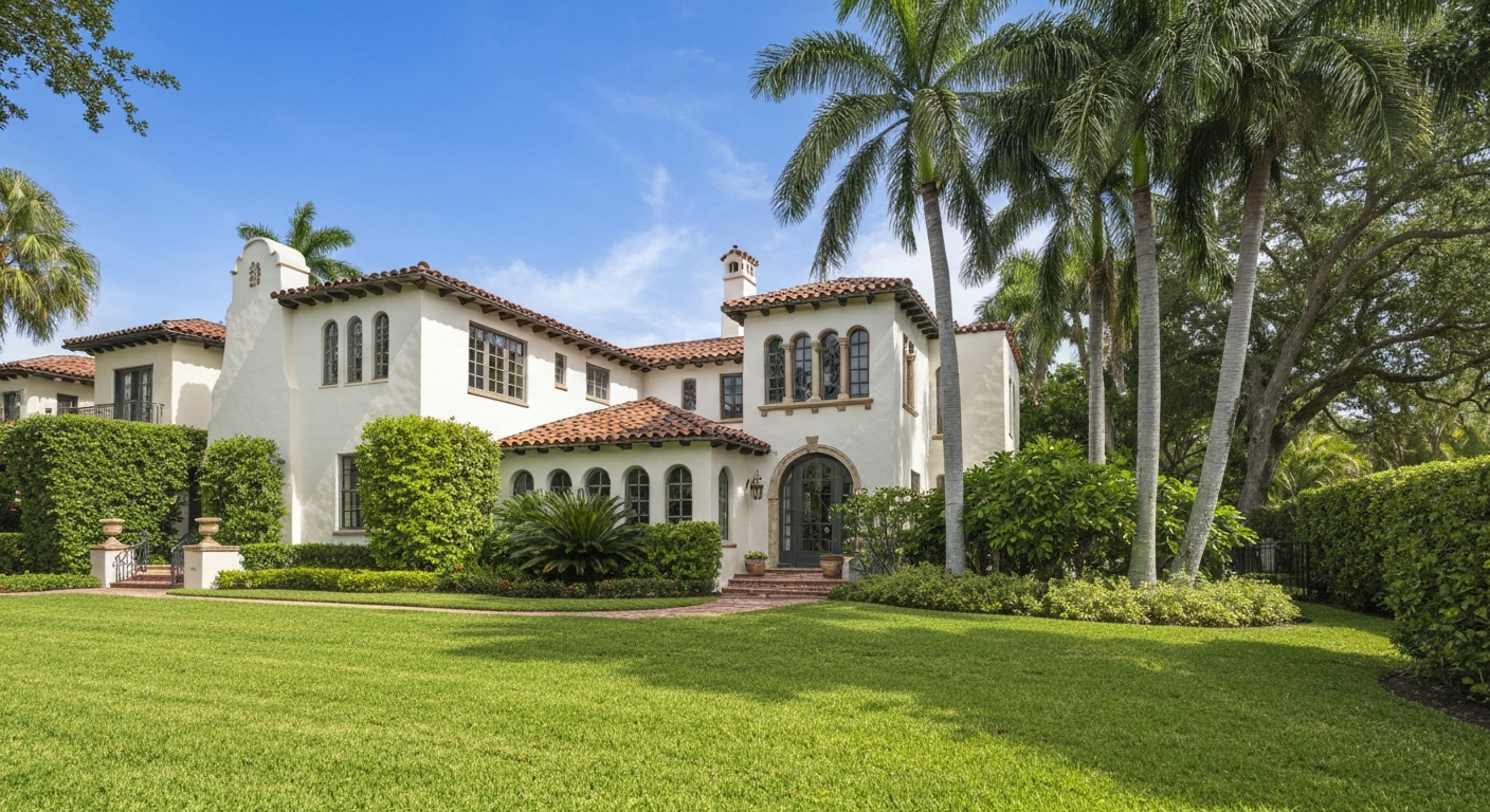 Historic Mediterranean Revival home in El Cid neighborhood, West Palm Beach