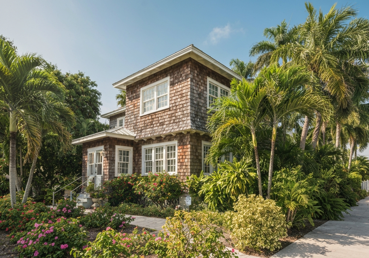 1930s bungalow in College Park neighborhood, Lake Worth Beach