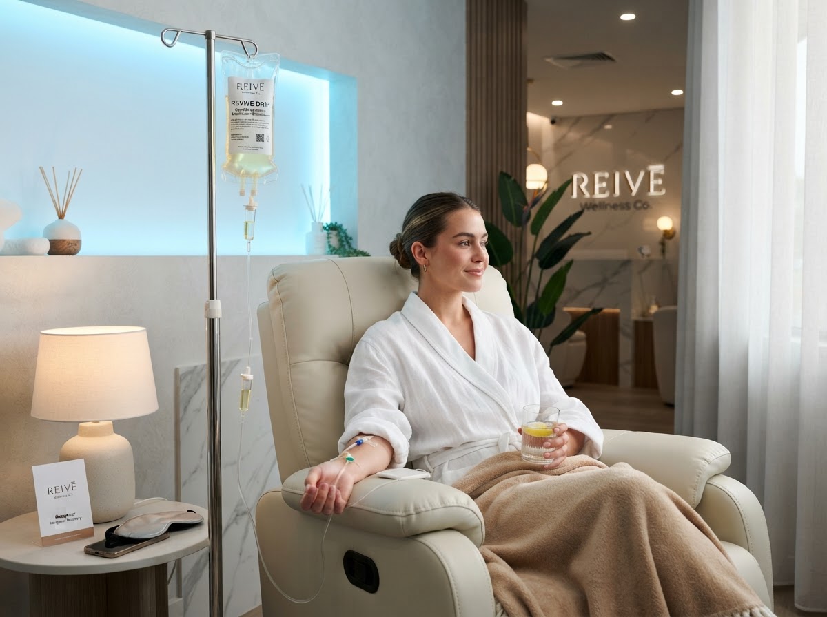 Hangover Recovery IV Drip administered at Bold Slim Pretoria wellness studio