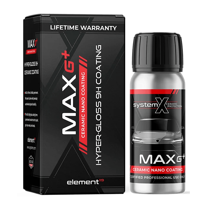 System X MaxG+ ceramic nano coating kit with lifetime warranty
