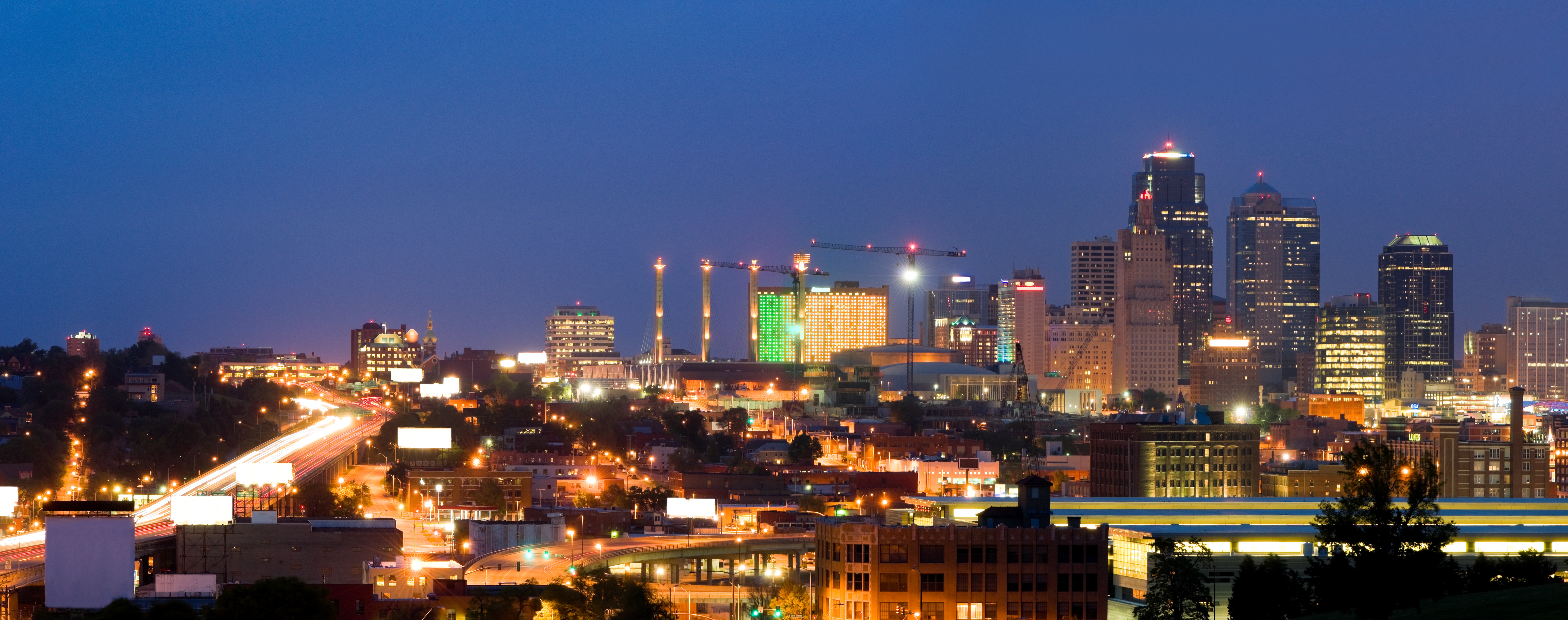 Kansas City Skyline at Dusk