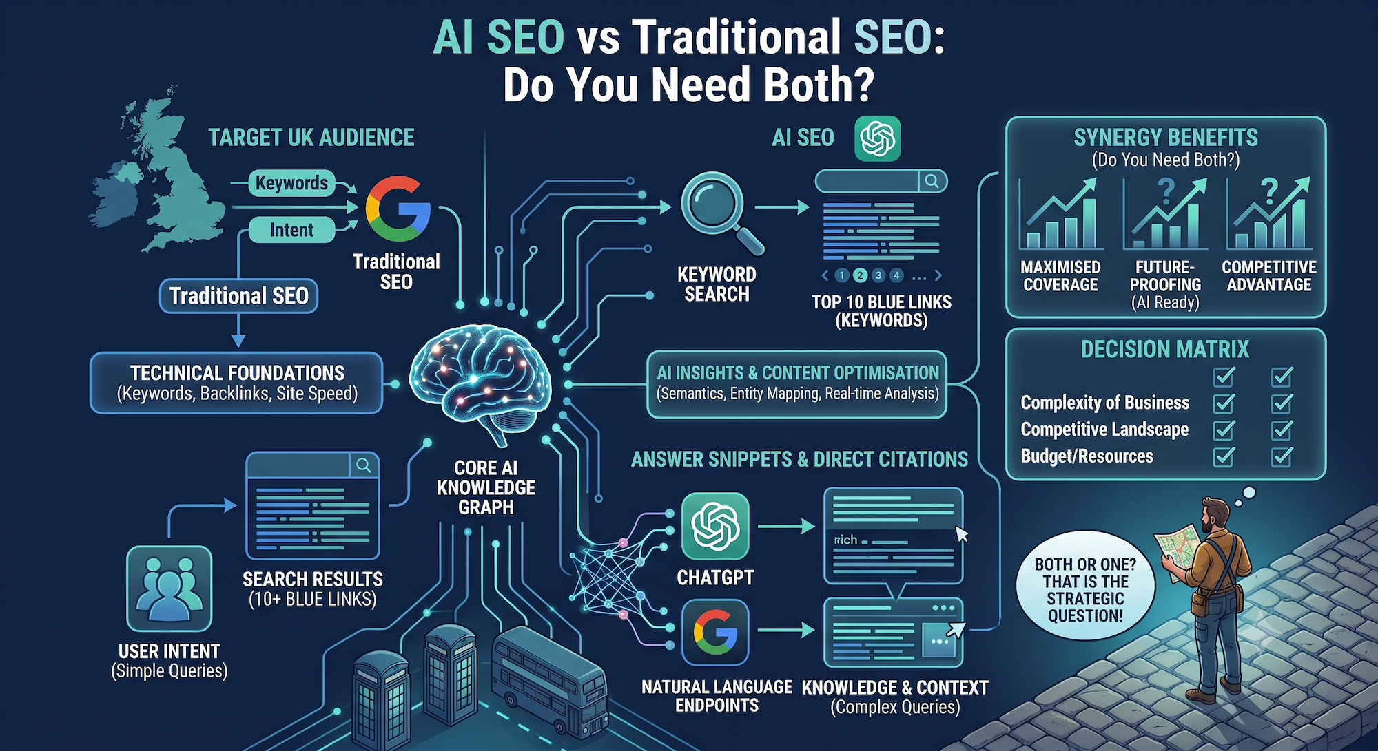 AI SEO vs Traditional SEO: Do You Need Both?
