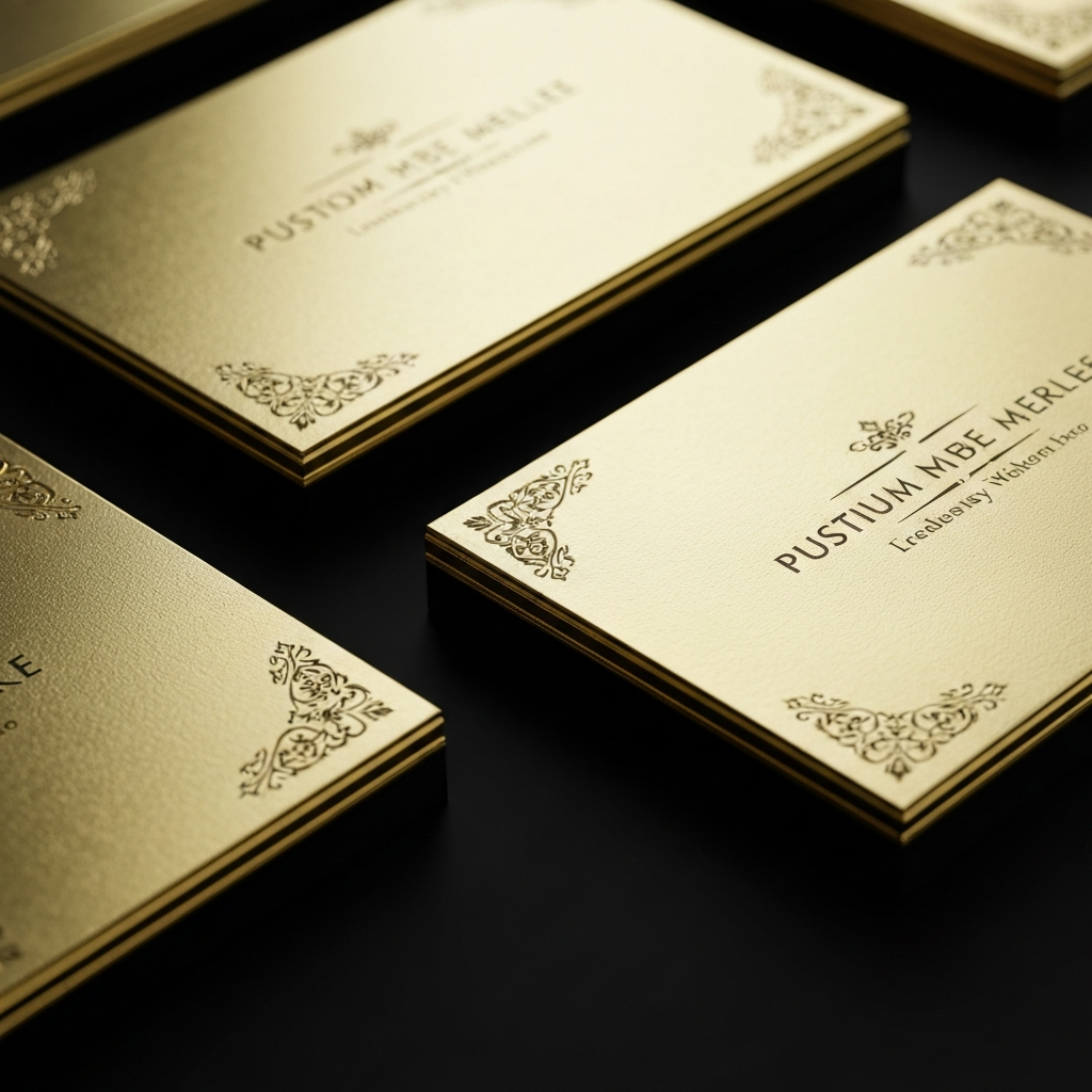 Foil Business Cards